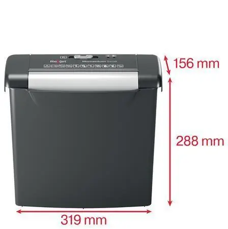 Skartovačka "Momentum S206", 6 listů, pásky, REXEL OFERTA office vše pro kancelář Aktuální
