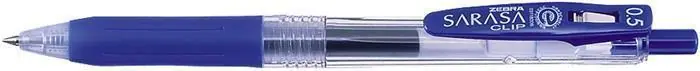 Kup Teď 14312 Gelové pero "Sarasa Clip", modrá, 0,33 mm, stiskací mechanismus, ZEBRA OFERTA office vše pro kancelář