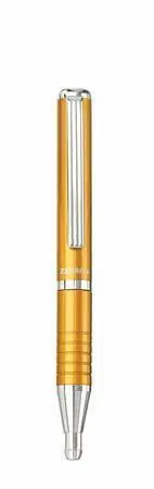 23469-24 Kuličkové pero "SL-F1", modrá, 0,24 mm, teleskopické, kovové, zlaté tělo, ZEBRA OFERTA office vše pro kancelář Akce