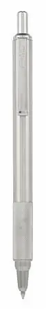 24270 Kuličkové pero " F-xMD ", modrá, 0,24 mm, stiskací mechanismus, tělo z nerezové oceli, ZEBRA OFERTA office vše pro kancelář Horká Nabídka