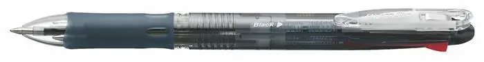 Nakupujte Hned 45973 Kuličkové pero "Clip-on Slim 4C", 4 barvy, 0,24 mm, stiskací mechanismus, transparentní tělo, OFERTA office vše pro kancelář