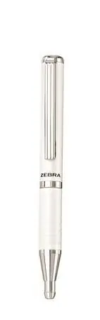 Aktuální 82406-24 Kuličkové pero "SL-F1", modrá, 0,24 mm, teleskopické, kovové, bílé tělo, ZEBRA OFERTA office vše pro kancelář