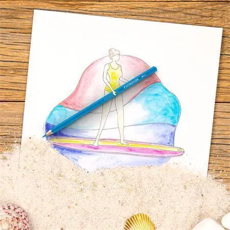 Akvarelové pastelky "Design Journey", 24 různých barev, sada, šestihranné, STAEDTLER OFERTA office vše pro kancelář Jen Po Omezenou Doba