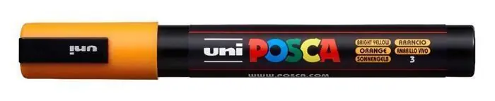 Dekorační popisovač "Posca", světle žlutá, 1,8-2,5 mm, UNI OFERTA office vše pro kancelář Sezónní Sleva