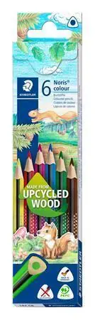 Barevné pastelky "Noris Colour", 6 barev, trojhranné, STAEDTLER OFERTA office vše pro kancelář Značkový