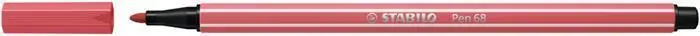 Fix "Pen 68", rezavě červená , 1 mm, STABILO 68/47 OFERTA office vše pro kancelář Nejprodávanější