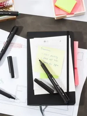 Finální Výprodej Fineliner "dr!ver", modrá, 0,4 mm, STABILO 1088/41 OFERTA office vše pro kancelář
