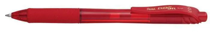Výhodná Nabídka Gelové pero "EnerGelX BL107", červená, 0,35 mm, stiskací mechanismus, PENTEL BL107-BX OFERTA office vše pro kancelář