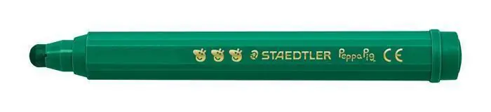 Novinka Fixy "Noris junior 329", 6 barev, jumbo, edice Peppa Pig, šestihranné, kulatý hrot, STAEDTLER 329 C6 OFERTA office vše pro kancelář