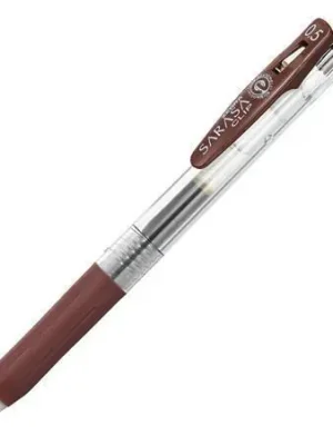 Gelové pero "Sarasa Clip", hnědá, 0,33 mm, stiskací mechanismus, ZEBRA 35136 OFERTA office vše pro kancelář Autentický