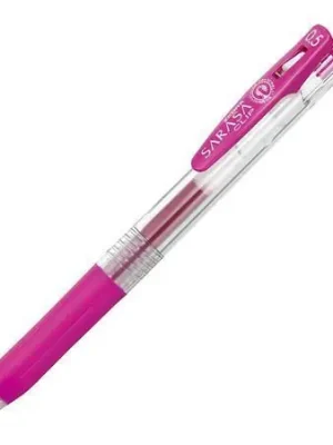 Gelové pero "Sarasa Clip", magenta, 0,33 mm, stiskací mechanismus, ZEBRA 45137 OFERTA office vše pro kancelář Zlevněný