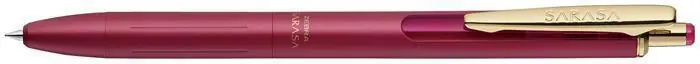 Rychlé Dodání Gelové pero "Sarasa Grand", modrá, 0,33 mm, stiskací mechanismus, vínově červené tělo ZEBRA 31902 OFERTA office vše pro kancelář