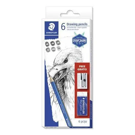 Nízká Cena Grafitová tužka "Design Journey Lumograph", 6 typů, s pryží, ořezávátkem, šestihranné, STAEDTLER OFERTA office vše pro kancelář
