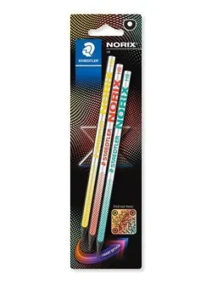 Přímo Od Výrobce Grafitová tužka "Norix 181", 3 různé barvy, HB, sada, STAEDTLER 181-HBBK3 OFERTA office vše pro kancelář