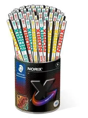 Grafitová tužka "Norix 181", displej/72 ks, mix barev, HB, STAEDTLER 181 KP72 OFERTA office vše pro kancelář Zlevněný