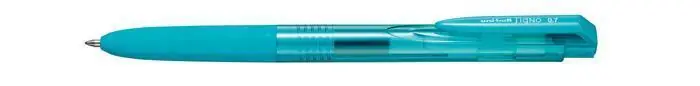 Sleva Gelové pero "UMN-155N", tyrkysová, 0,35 mm, stiskací mechanismus, UNI OFERTA office vše pro kancelář