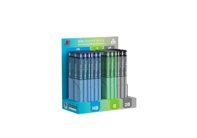 Grafitová tužka "Ježek", displej/184 ks, tmavé pastelové barvy, HB, B, 2B, trojhranná, ICO 913004700 OFERTA office vše pro kancelář Nízká Cena