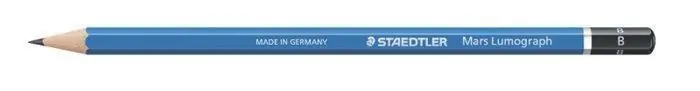 Grafitová tužka "Mars Lumograph 100", B, šestihranná, umělecká, STAEDTLER 100-B OFERTA office vše pro kancelář Oblíbený