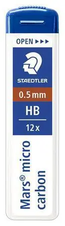 Aktuální Grafitová tuha do mikrotužky "Mars Micro", 0,5 mm, HB, STAEDTLER OFERTA office vše pro kancelář