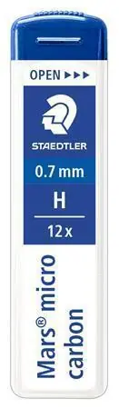 Top Prodej Grafitová tuha do mikrotužky "Mars Micro", H, 0,7mm, STAEDTLER OFERTA office vše pro kancelář