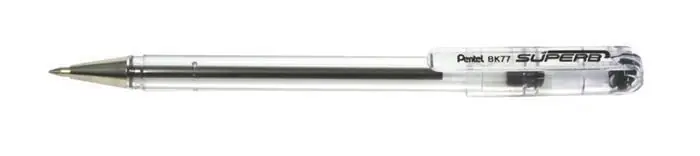 Kuličkové pero "BK77", černá, 0,35 mm, s víčkem, PENTEL BK77-A OFERTA office vše pro kancelář Cenově Výhodný