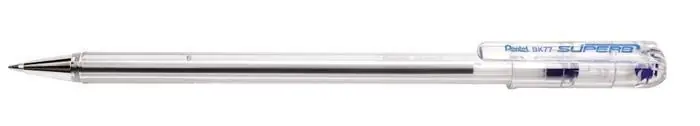 Kuličkové pero "BK77", modrá, 0,35 mm, s víčkem, PENTEL BK77-C OFERTA office vše pro kancelář Výhodná Nabídka