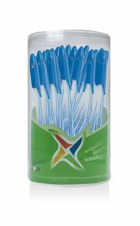 Kuličkové pero "Candee", modrá, 0,3 mm, s uzávěrem, 50ks, FLEXOFFICE OFERTA office vše pro kancelář Super Cena