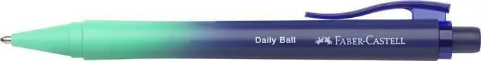 Kuličkové pero "Daily Ball Flow", modrá, 1 mm, XB, tělo Buzzing Blue, FABER-CASTELL 140681 OFERTA office vše pro kancelář Top Prodej