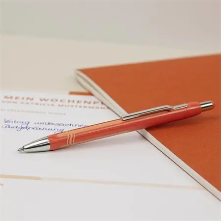 Finální Výprodej Kuličkové pero "Epsilon XB", oranžová, 0,7 mm, stiskací mechanismus, SCHNEIDER 138606 OFERTA office vše pro kancelář