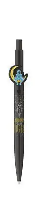 Akce Kuličkové pero "Astronaut", modrá, 0,8 mm, stiskací mechanismus, černo-bílé tělo, ICO 9010200002 OFERTA office vše pro kancelář