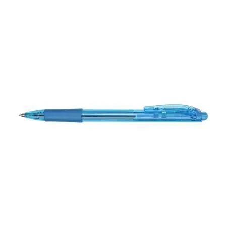 Kuličkové pero "BK417", světle modrá, 0,35 mm, stiskací mechanismus, PENTEL BK417-S OFERTA office vše pro kancelář Super Cena