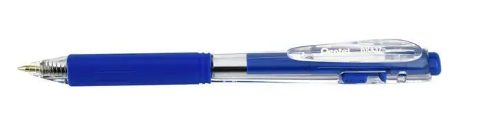 Kuličkové pero "BK437", modrá, 0,35 mm, stiskací mechanismus, PENTEL BK437-C OFERTA office vše pro kancelář Výprodej
