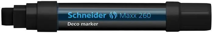 Rychlé Dodání Křídový popisovač "Maxx 260", černá, 2-15mm, tekutý, SCHNEIDER OFERTA office vše pro kancelář