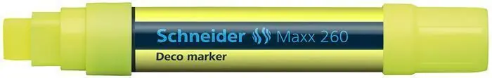 Horká Nabídka Křídový popisovač "Maxx 260", žlutý, 2-15mm, SCHNEIDER OFERTA office vše pro kancelář