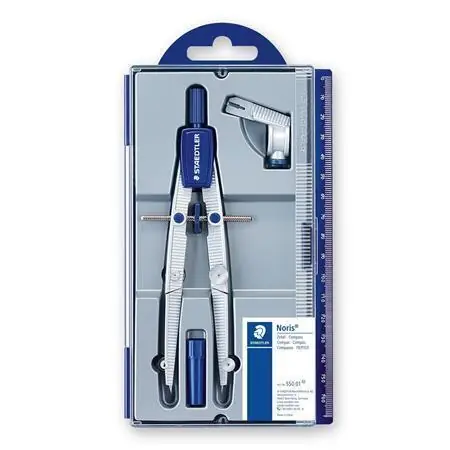 Kružítko "Noris 550 01", 3-dílná sada, vysoká přesnost, STAEDTLER 550 01 OFERTA office vše pro kancelář Vysoce Kvalitní