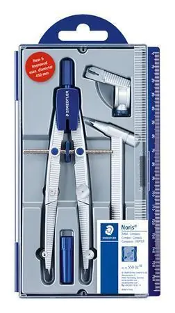 Kružítko "Noris 550 02", 4-dílná sada, vysoká přesnost, STAEDTLER 550 02 OFERTA office vše pro kancelář Nakupujte Hned