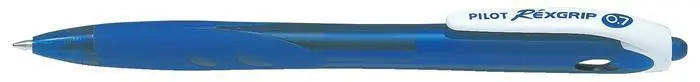 Kuličkové pero "Rexgrip", modré tělo, 0,22mm, modrá, PILOT OFERTA office vše pro kancelář Tovární Cena
