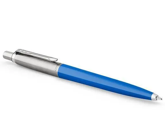 Kuličkové pero "Royal Jotter Originals", modré, 0,7 mm, stříbrný klip, modré tělo pera, PARKER 70105 OFERTA office vše pro kancelář Koupit Online
