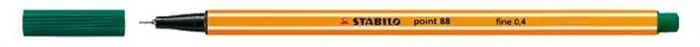 Liner "Point 88", borovicová zelená, 0,4mm, STABILO OFERTA office vše pro kancelář Časově Omezené