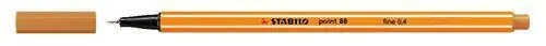 Rychlé Dodání Liner "Point 88", okrová, 0,4mm, STABILO OFERTA office vše pro kancelář