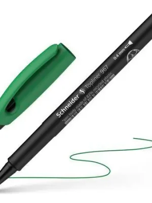 Časově Omezené Liner "Topliner 967", zelená, 0,4mm, SCHNEIDER OFERTA office vše pro kancelář