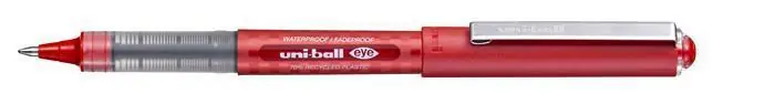 Aktuální Kuličkové pero "UB-157DE Eye Eco", červená, 0,5 mm, UNI 315275000 OFERTA office vše pro kancelář