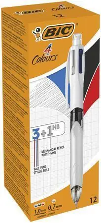 Kuličkové pero a mechanická tužka 2v1 "4 colours", BIC 942104 OFERTA office vše pro kancelář Rychlé Dodání