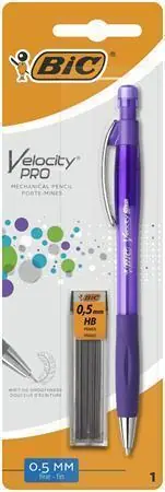 Expresní Doručení Mechanická tužka a grafitová tuha "Velocity Pro", 0,5 mm, BIC 503458 OFERTA office vše pro kancelář