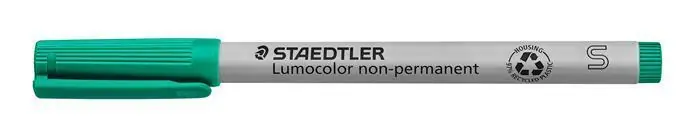 Ne-permanentní popisovač "Lumocolor 311 S", zelená, OHP, 0,4 mm, STAEDTLER OFERTA office vše pro kancelář Akce