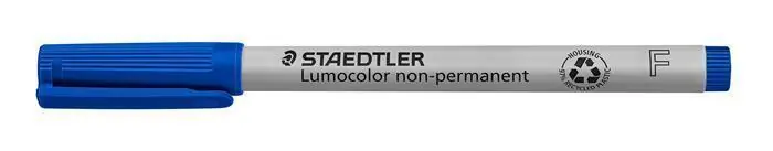 Nakupujte Hned Ne-permanentní popisovač "Lumocolor 316 F", modrá, OHP, 0,6 mm, STAEDTLER OFERTA office vše pro kancelář