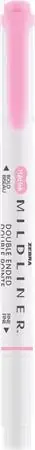 Oboustranný zvýrazňovač "Mildliner Fluorescent", růžová, 1,4 - 4 mm, ZEBRA 78170 OFERTA office vše pro kancelář Sezónní Sleva