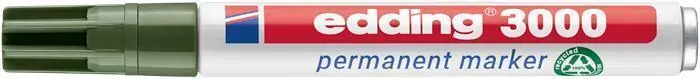 Permanentní popisovač "3000", olivově zelená, 1,5-3 mm, kuželový hrot, EDDING 7580228008 OFERTA office vše pro kancelář Expresní Doručení
