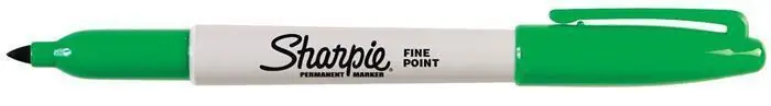 Permanentní popisovač "Fine Point", 1 mm, kuželový hrot, zelený, SHARPIE OFERTA office vše pro kancelář Pouze Dnes