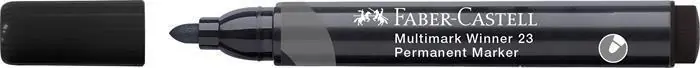 Dokud Zásoby Vydrží Permanentní popisovač "Multimark Winner 23", černá, 2,8 mm, kuželový hrot, FABER-CASTELL 453397 OFERTA office vše pro kancelář